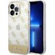 Guess Etui Guess GUHCP14XHG4MHG Apple iPhone 14 Pro Max złoty/gold hardcase 4G Pattern Script