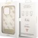 Guess Etui Guess GUHCP14LHG4MHG Apple iPhone 14 Pro złoty/gold hardcase 4G Pattern Script