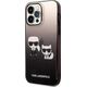 Karl Lagerfeld Etui Karl Lagerfeld do iPhone 14 Pro Max 6,7" hardcase czarny/black Gradient Ikonik Karl & Choupette