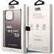 Karl Lagerfeld Etui Karl Lagerfeld do iPhone 14 Pro Max 6,7" hardcase czarny/black Gradient Ikonik Karl & Choupette