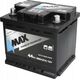 Συσσωρευτής 4MAX 12V 44Ah/360A (P+ τυπικός πόλος) 210x175x190 B13 - βάση ύψους 10.5 mm (εκκίνησης)