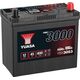 Μπαταρία YUASA 12V 45Ah/400A YBX3000 SMF (P+ λεπτός πόλος (ιαπωνικά οχήματα) + τυπικός πόλος) 238x129x225 B00 (εκκίνησης)
