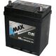 Μπαταρία 4MAX 12V 40Ah/330A (L+ λεπτός πόλος (ιαπωνικά οχήματα) + τυπικός πόλος) 187x140x225 B01 - βάση ύψους 10,5 mm (εκκίνηση)