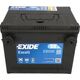 Συσσωρευτής EXIDE 12V 55Ah/620A EXCELL (L+ sae) 230x180x186 B9 (εκκίνησης)
