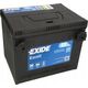 Συσσωρευτής EXIDE 12V 55Ah/620A EXCELL (L+ sae) 230x180x186 B9 (εκκίνησης)