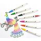 Pisak Brush Pentel Dwustronny Karminowy SESW30C-T119