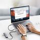 UGREEN US372 USB-C 3.1 Extension Cable 10Gb/s 1m gray
