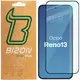 Bizon Glass Edge 2 Oppo Reno13 black frame