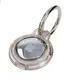 Bizon Case Locator Keychain Apple AirTag clear-black