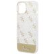 Guess GUHCP14SHG4MHG Apple iPhone 14 gold hardcase 4G Pattern Script