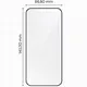 Bizon Glass Aplikator Apple iPhone 15 Pro [2 PACK]