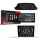 Matte GrizzGlass CarDisplay Protection Audi Q8 e-tron 2022-2024 [3in1]