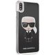 Karl Lagerfeld Etui KLHCI65ICGBK iPhone XS Max czarne