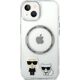 Karl Lagerfeld Karl Lagerfeld KLHMP14SHKCT iPhone 14 6,1" hardcase przeźroczysty/transparent Karl & Choupette Aluminium Magsafe NoSize