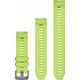 Garmin Pasek silikonowy na nadgarstek - seria Instinct 2S (limonkowy / szara sprzączka) (010-13104-05)