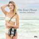 Case-Mate Micro Tote Bag - Αδιάβροχη τσάντα ώμου (Midnight Black/Clear)