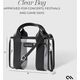 Case-Mate Micro Tote Bag - Αδιάβροχη τσάντα ώμου (Midnight Black/Clear)