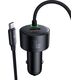 Ładowarka samochodowa Mcdodo CC-0370, USB-C, Lightning, 120W, chowane kable