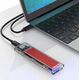 Θήκη δίσκου M.2 NVME σε USB-C 10Gbps - κόκκινη