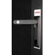 Roline ROLINE Serverschrank Basic 48,26cm 19Zoll 42 HE 600x1000 BxT perforiert schwarz