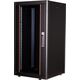 Roline ROLINE Netzwerkschrank Basic 48,26cm 19Zoll 22 HE 600x600 BxT Glast�r schwarz