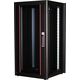 Roline ROLINE Netzwerkschrank Basic 48,26cm 19Zoll 22 HE 600x600 BxT Glast�r schwarz