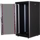 Roline ROLINE Netzwerkschrank Basic 48,26cm 19Zoll 22 HE 600x600 BxT Glast�r schwarz