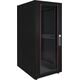 ROLINE Netzwerkschrank Basic 48,26cm 19Zoll 32 HE 600x600 BxT Glast�r schwarz