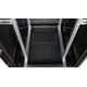 ROLINE Netzwerkschrank Basic 48,26cm 19Zoll 32 HE 600x600 BxT Glast�r schwarz