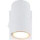 Kinkiet Globo Lampa ścienna ruchoma Robby 57911-1W z włącznikiem biała