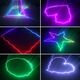 LIGHT4ME LASER RGB GEOMETRIC 500mW projektor laserowy rzutnik sceniczny skaner dyskotekowy