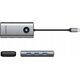 Σταθμός σύνδεσης USB-C 6 σε 1 / έξοδος: 3x USB-A 3.0 + 1x USB-C 2.0 + 1x HDMI - γκρι