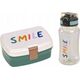 Lassig Lassig Little Gang Smile Zestaw Na Lunch zielony