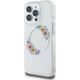 Guess Guess GUHMP16LHFWFCT iPhone 16 Pro 6.3" przeźroczysty/transprent hardcase IML Flowers Wreath MagSafe