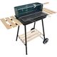 Mirpol W-99244 Grill ogrodowy węglowy 29 cm x 48 cm
