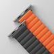 Uniq UNIQ pasek Revix Apple Watch Series 4/5/6/7/SE 44/45mm. Reversible Magnetic szary-pomarańczowy/grey-orange