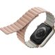 Uniq UNIQ pasek Revix Apple Watch Series 4/5/6/7/SE 44/45mm. Reversible Magnetic różowy-beżowy/pink-beige