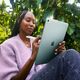 Tablet Apple iPad Air 13" 6 gen. 256 GB 5G Niebieski (MCJ64TY/A)