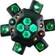 LIGHT4ME COSMOS multiefekt świetlny LED RGBWA 6w1 efekt beam Bee Eye 2x laser stroboskop