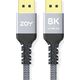 Kabel ZOY DisplayPort 1.4 3m + rzep ZCD3