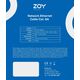 ZOY Kabel Sieciowy Ethernet Cat. 6a UTP CCA Szary 2m ZCR2G