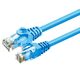 ZOY Kabel Sieciowy Ethernet Cat. 6a UTP CCA Niebieski 0,25m ZCR025B