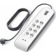 Belkin Πολύπριζο προστασίας από υπερτάσεις 900J, 8 υποδοχές Schuko, 2x USB-A, 2m