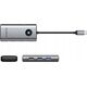 Σταθμός σύνδεσης USB-C 5 σε 1 / έξοδος: 1x USB-A 3.0 + 2x USB-A 2.0 + 1x HDMI - γκρι