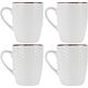 Kubki ceramiczne białe 400 ml 4 szt.