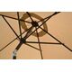 Saska Garden Parasol Ogrodowy Składany Beżowy 300 cm