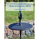 Saska Garden Parasol Ogrodowy Składany Beżowy 300 cm