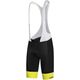 RH+ RH+ Hero Bibshorts Black-White czarno- biało- żółte r. L (ECU0327)