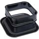 Triton Tortownica kwadratowa Czarna Non-Stick 23,5cm Tort
