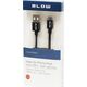 Kabel USB Blow USB-A - 1.5 m Czarny (66-109#)